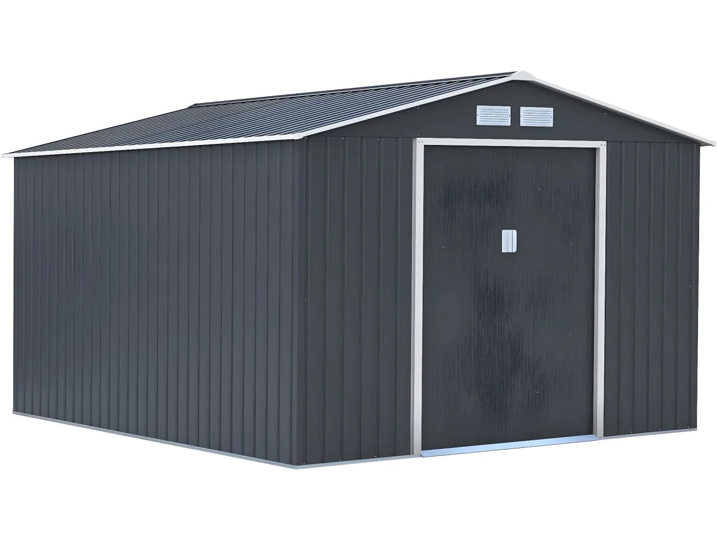 Gerätehaus aus Metall "Vegas" - 12,98 m² - Grau