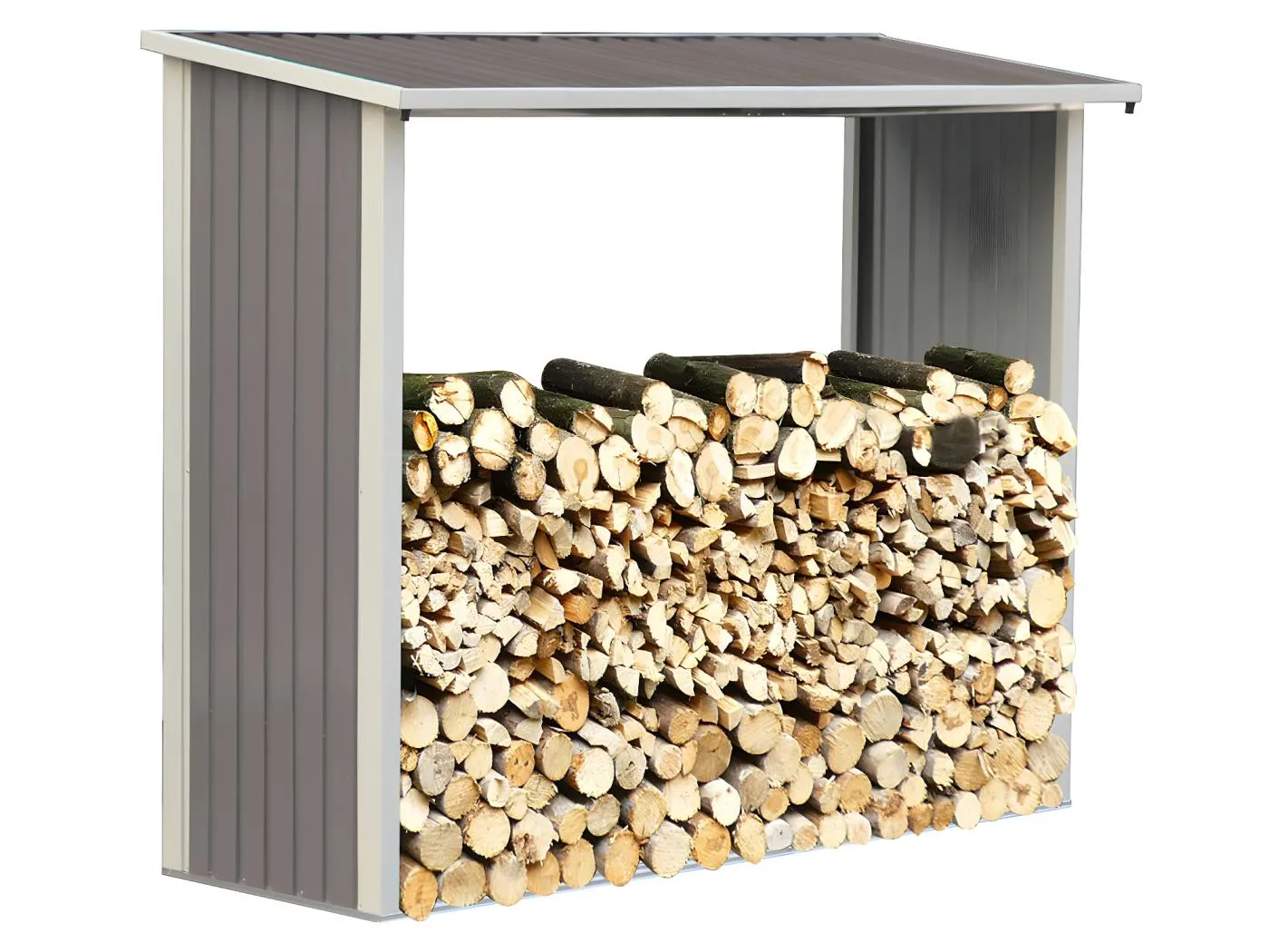 Holzunterstand aus Metall "Victor" - 1,68 m²