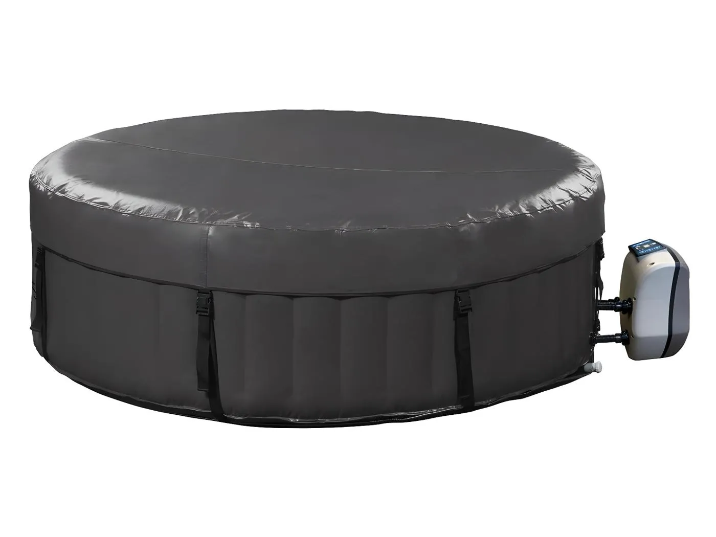 Izy/Sparo 165 cm x H 70 cm Kreisförmige Abdeckung für aufblasbare Whirlpools - Kompatible, extrem widerstandsfähige Schutzhülle