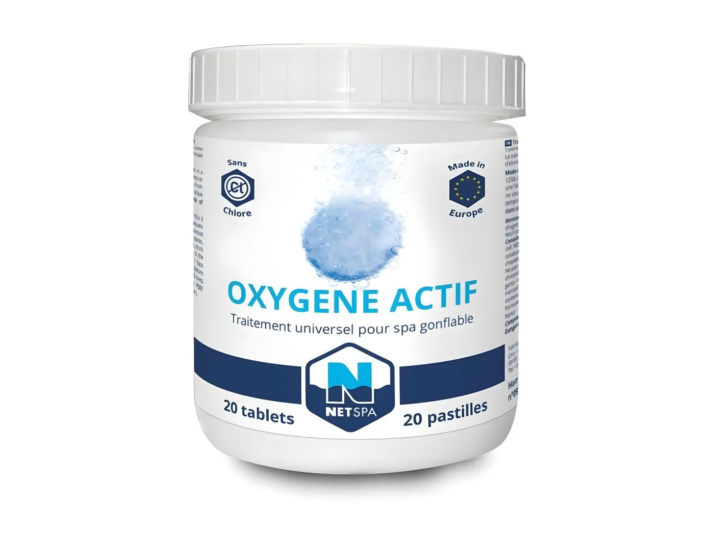 NetSpa Aktivsauerstoffbehandlung - 20 Tabletten à 20g