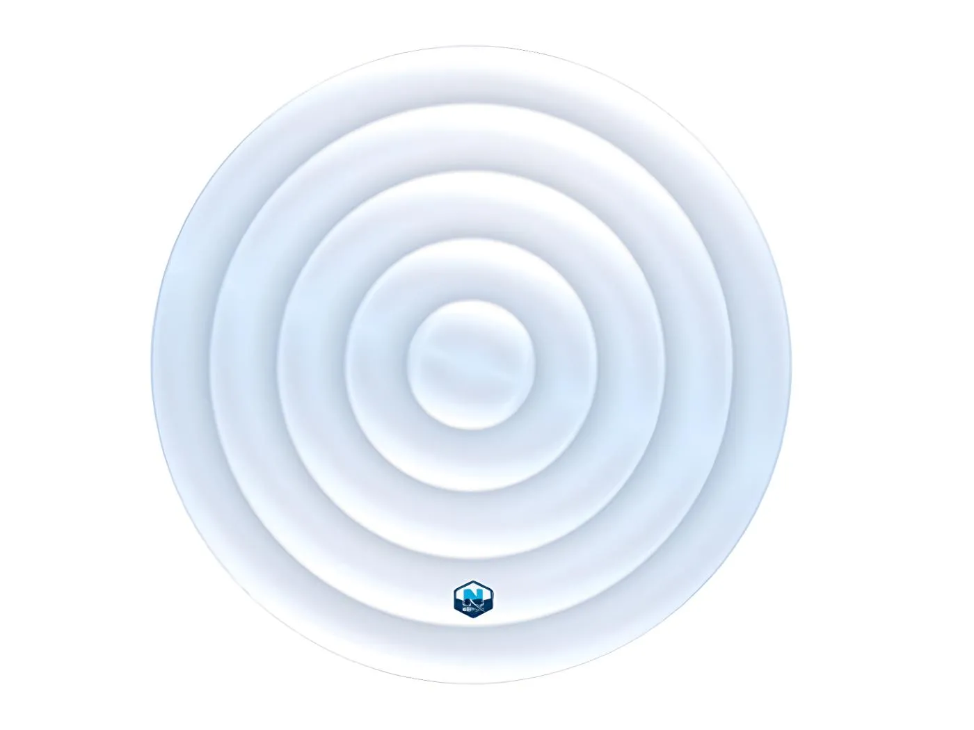 N NETSPA - SP-N1405210 - Aufblasbare Abdeckung für runde Whirlpools - Abdeckung für runde Whirlpools mit 6 Plätzen - Ideal, um die Wärme des Whirlpools zu erhalten - Durchmesser 160cm