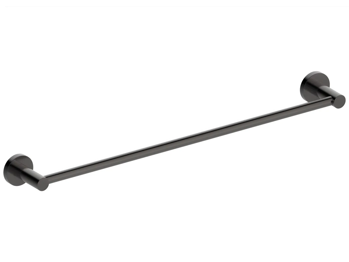 Luisa Handtuchhalter 1 Stange Gun Metall Essebagno