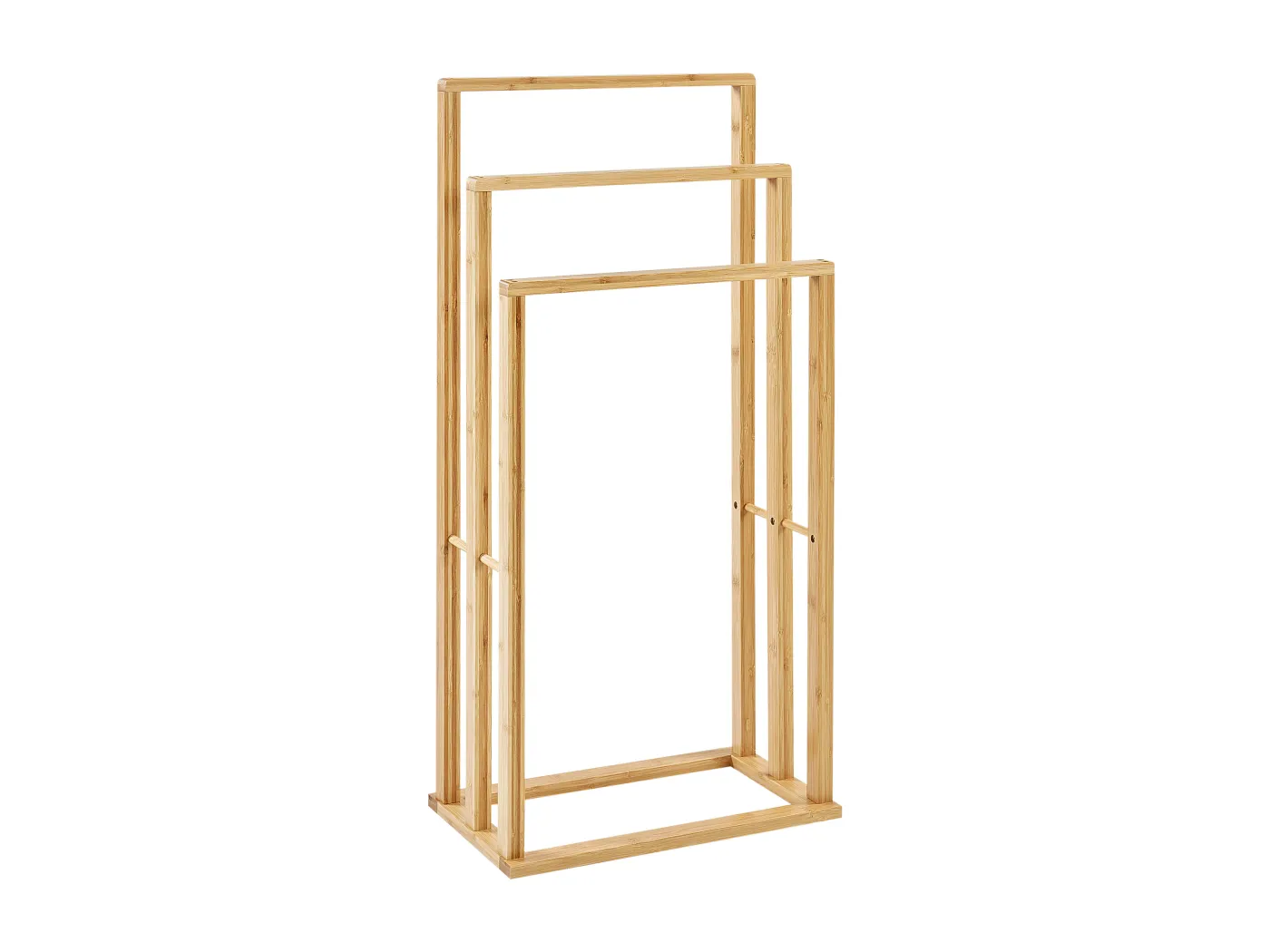 Handtuchständer TUPELO Bambusholz Hellbraun