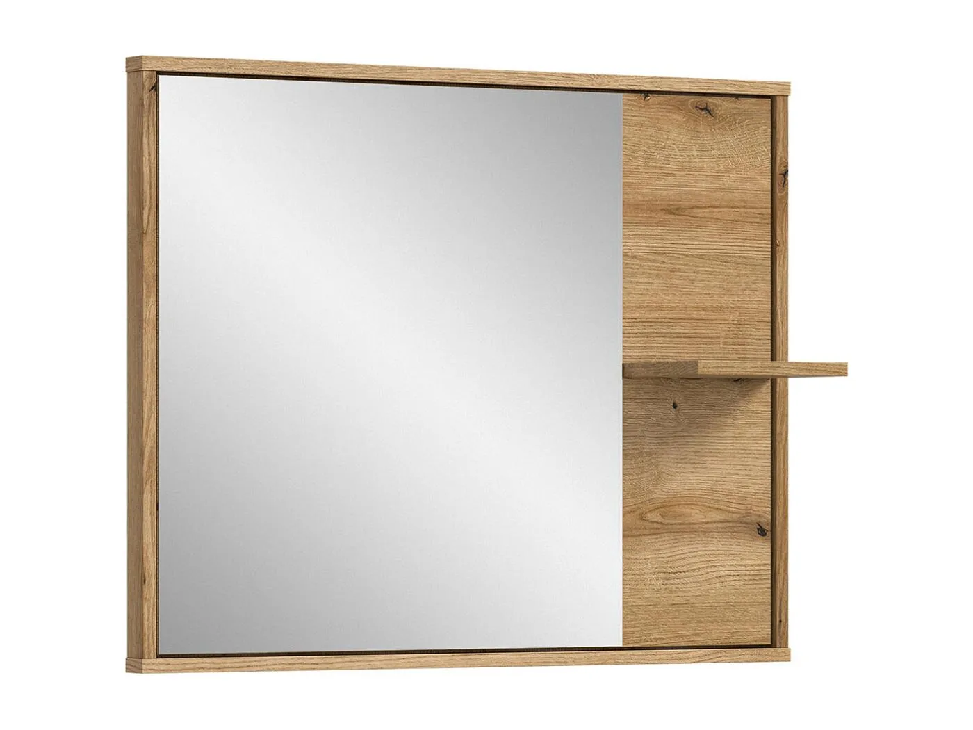 Zeno Bad Spiegel 1 Regal Eiche Dekor.