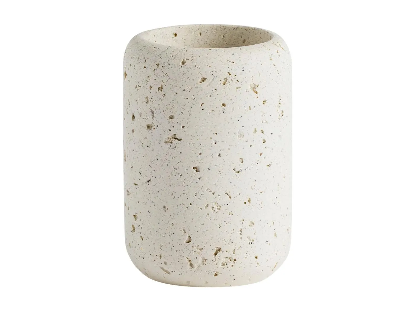 Eleganter Zahnputzbecher Raveno in Schwarz