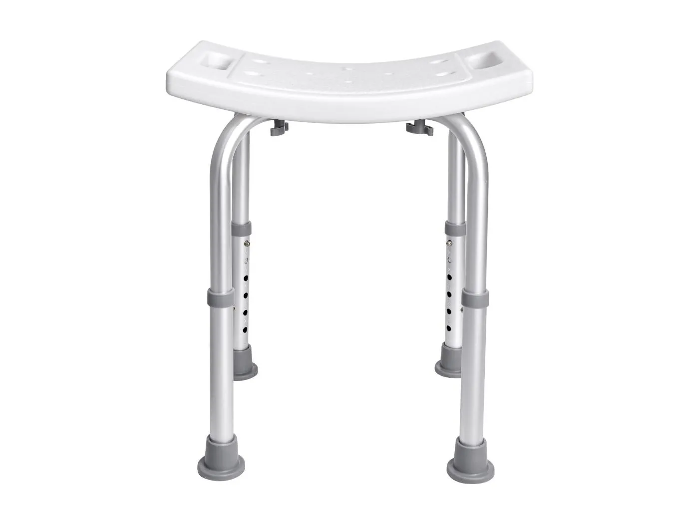 Dusensitz SucceBuy Traglast 159 kg, Duschstuhl Verstellbare Höhe, rutschfest