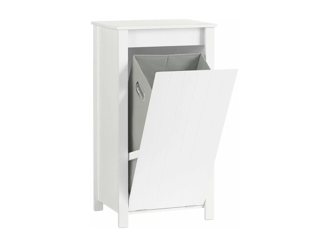 Wäscheschrank mit Wäschesack BZR100-W 35 x 86 x 45cm