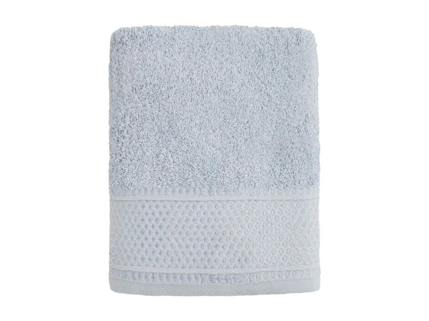 Handtuch aus ägyptischer Baumwolle Destello hellblau 50x90