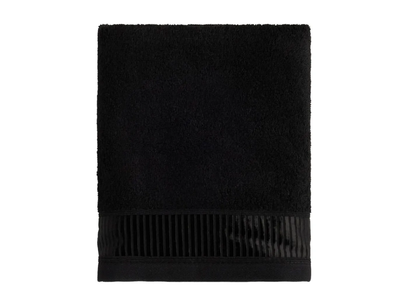 Badetuch Alicanty mittelschwarz 50x90