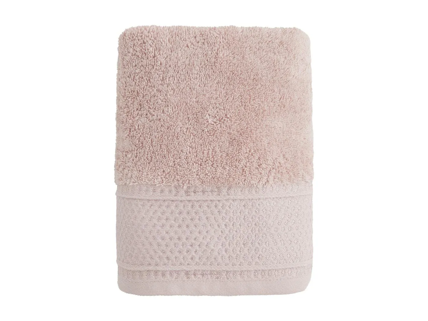Handtuch aus ägyptischer Baumwolle Destello blassrosa 50x90 cm