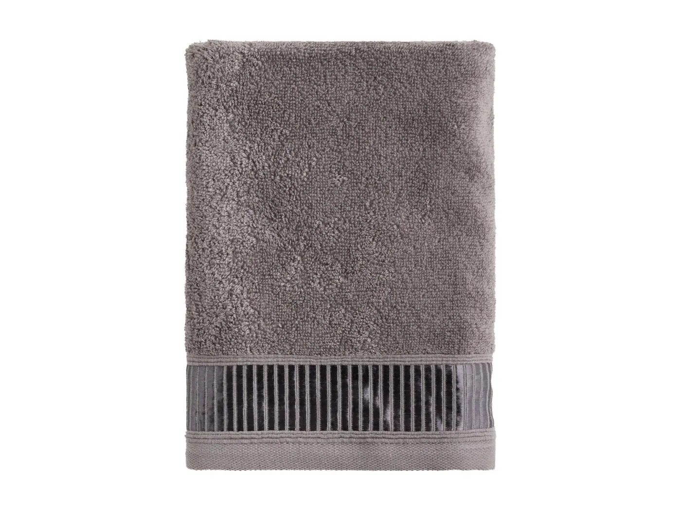 Badetuch Alicanty Dunkelgrau 50x90