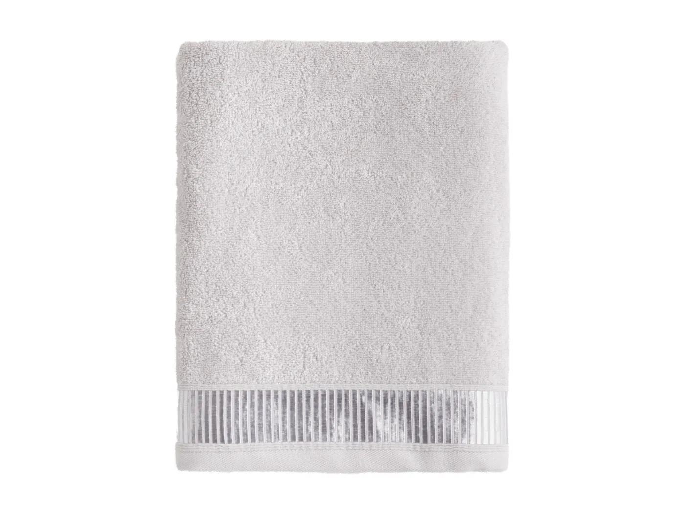 Badetuch Alicanty Hellgrau 70 x 130