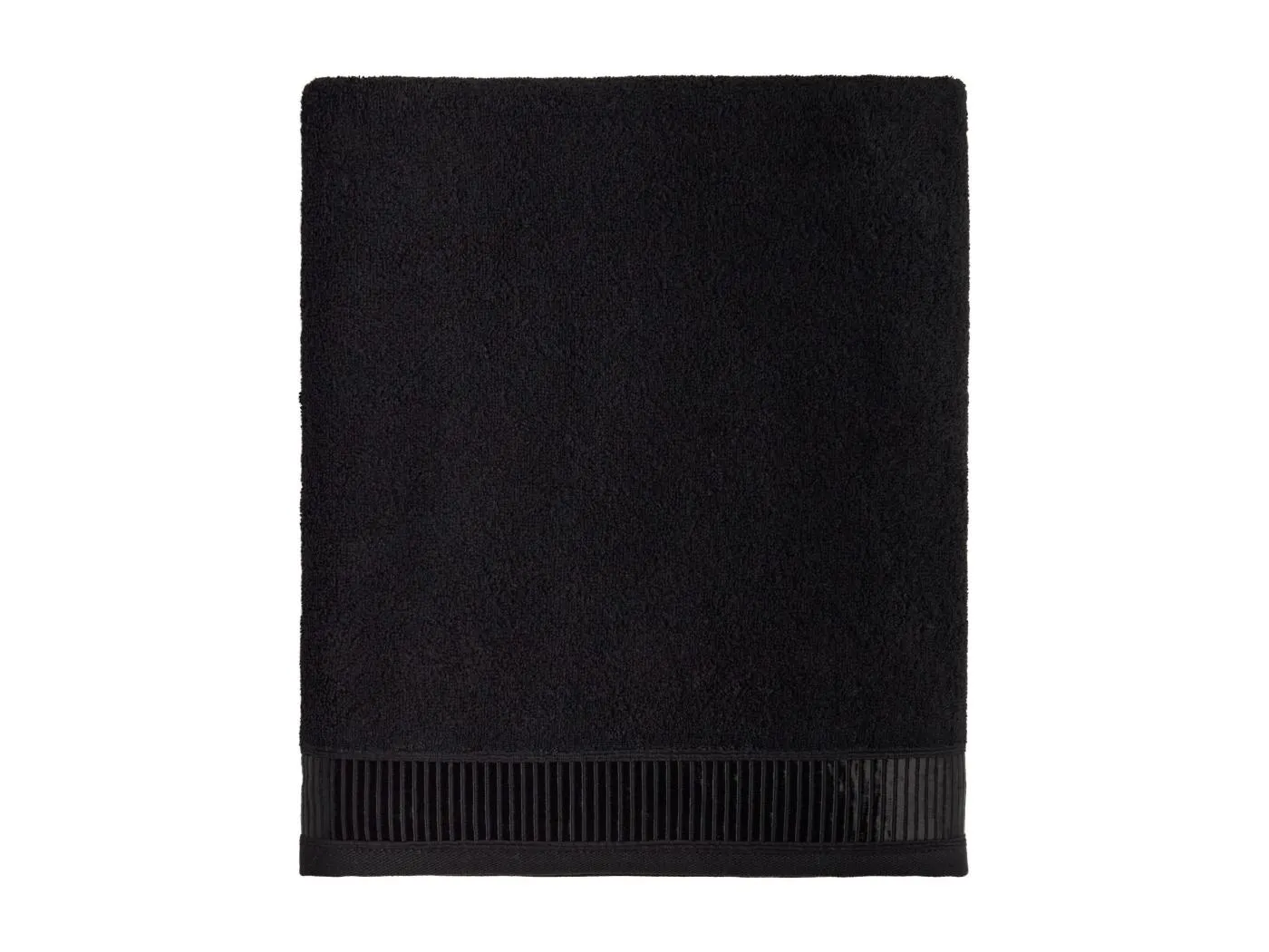 Badetuch Alicanty mittelschwarz 100 x 150