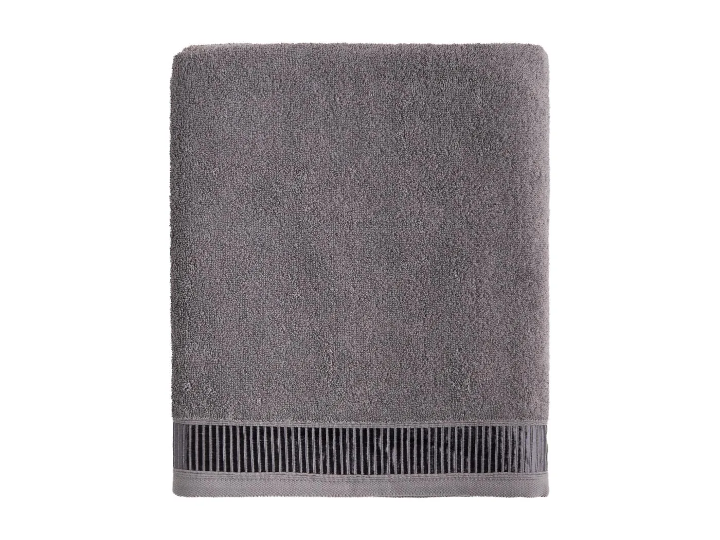 Badetuch Alicanty Dunkelgrau 100x150