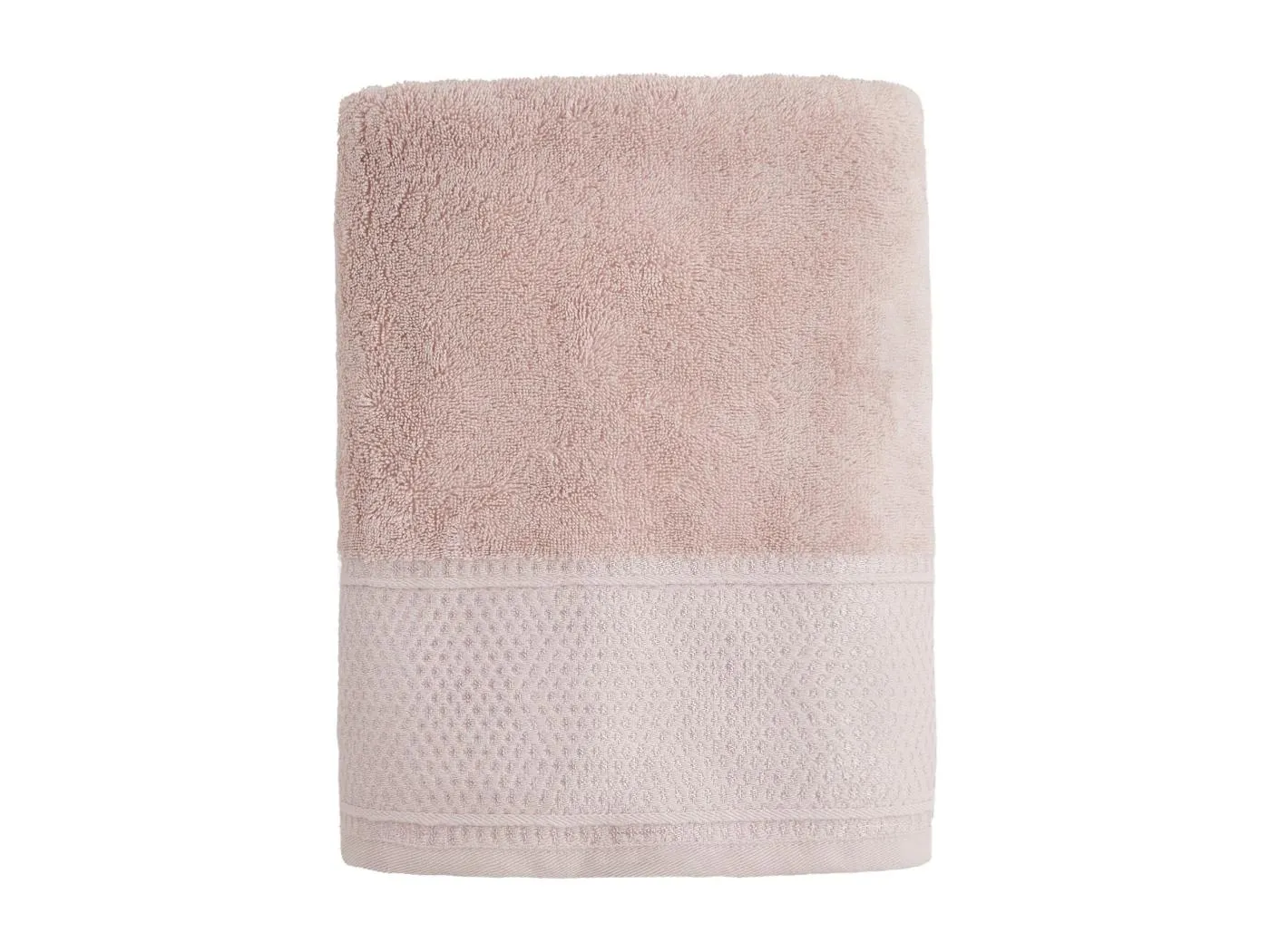 Handtuch aus ägyptischer Baumwolle Destello blassrosa 70 x 130