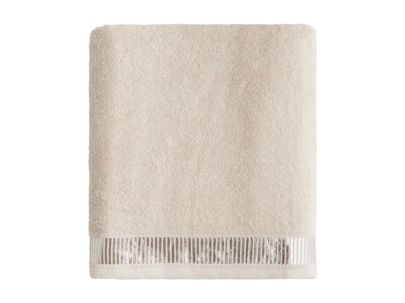 Badetuch Alicanty hellbeige 100 x 150