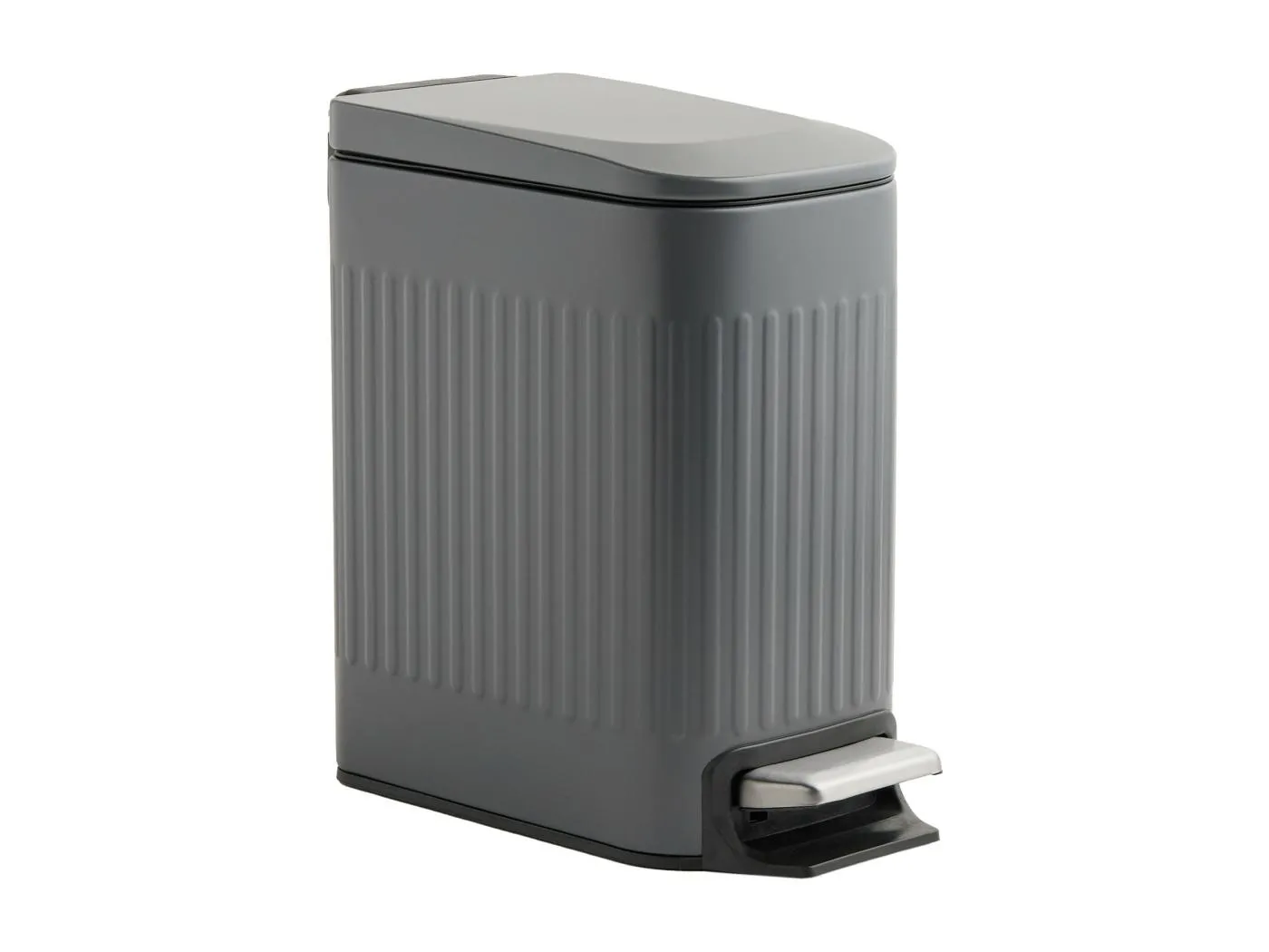 Abfallbehälter Avati dunkelgrau 30.5x15.5x29.5