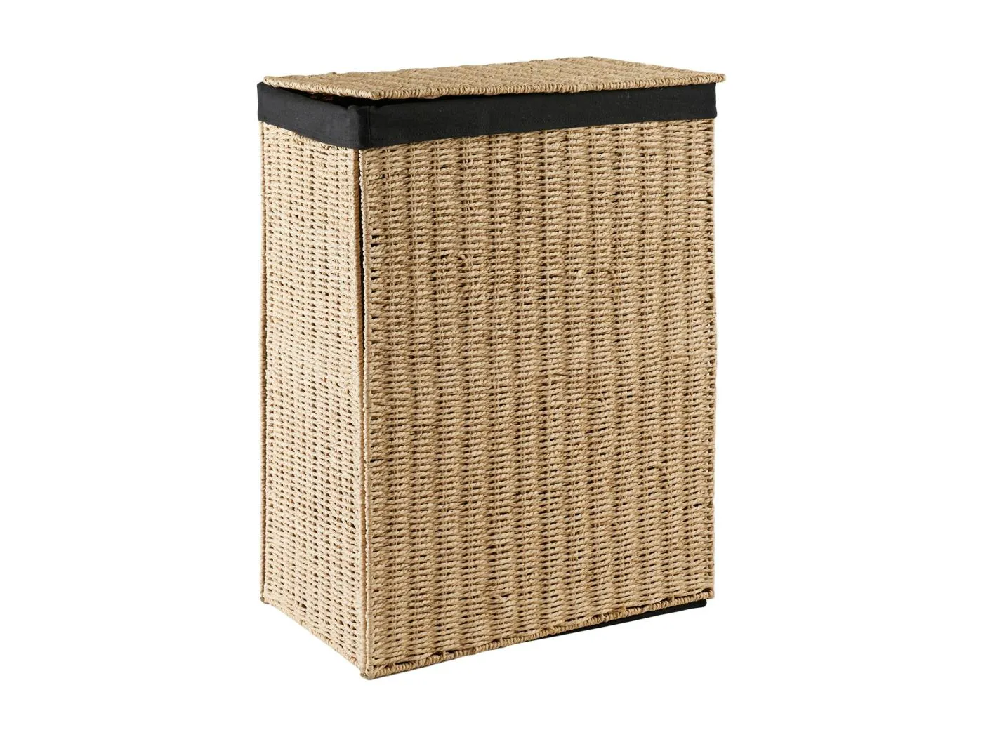 Wäschekorb Zabel hellbraun 65 x 47 x 28