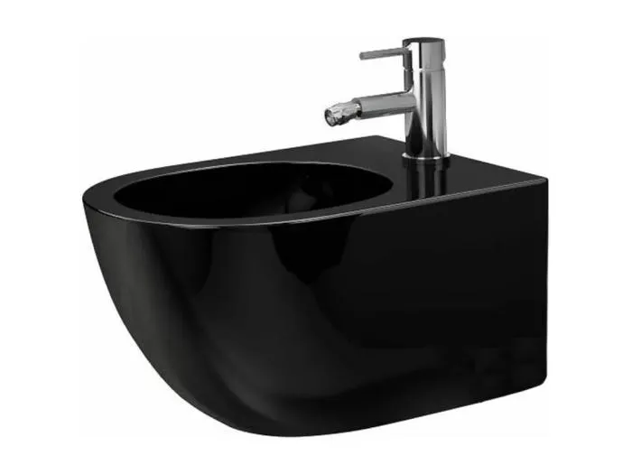 Wandhängendes Bidet Rea Carlo Mini Black