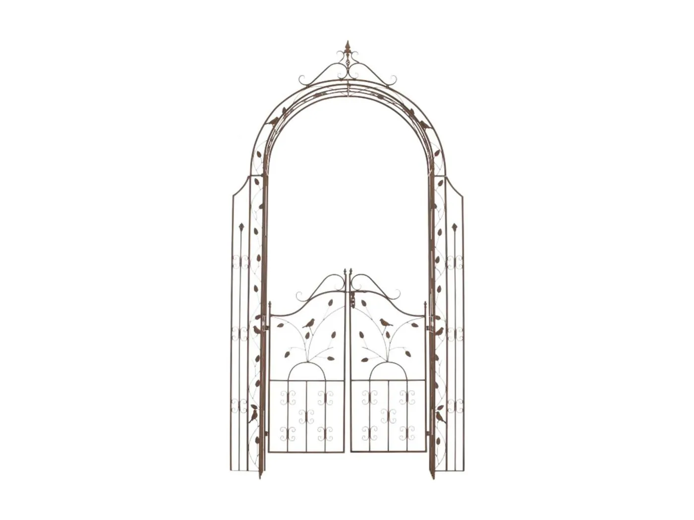 Rosenbogen - Metall & Metall - antik braun - Grenada