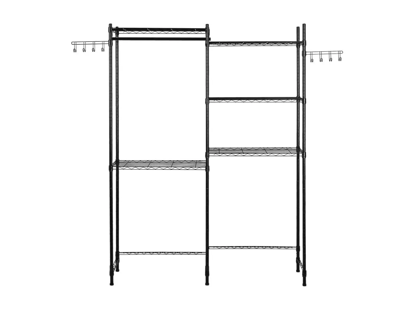Ablagefach SucceBuy für Waschmaschine und Trockner, 5 Ebenen, Schwarz, für Waschmaschine und Wäschetrockner