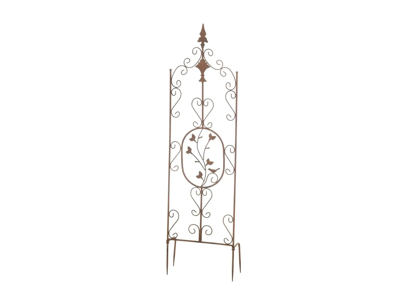 Rankgitter - Metall & edelstahl - antik braun - Burgus