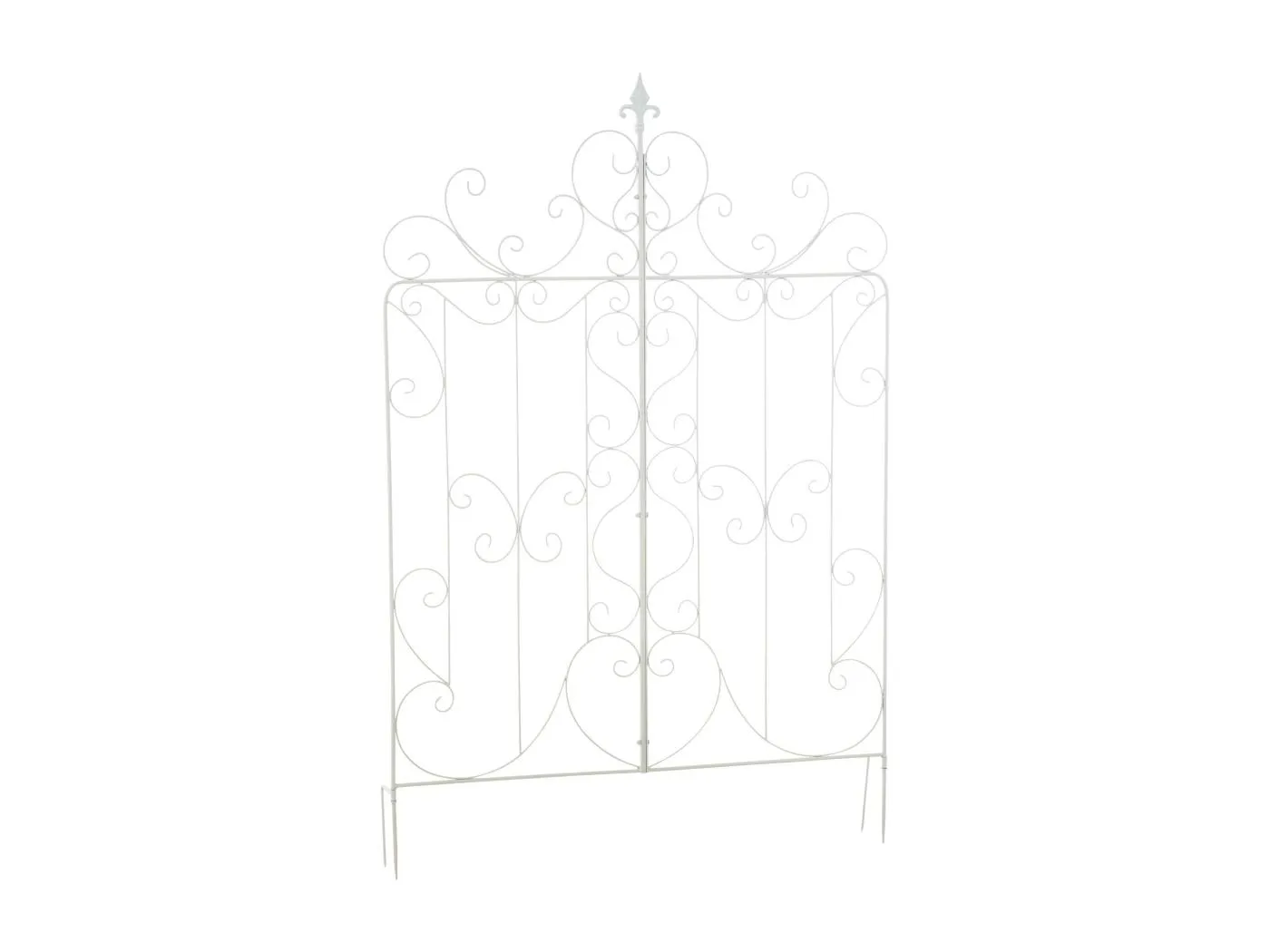 Rankgitter - Metall & natura - weiß - Mandevilla