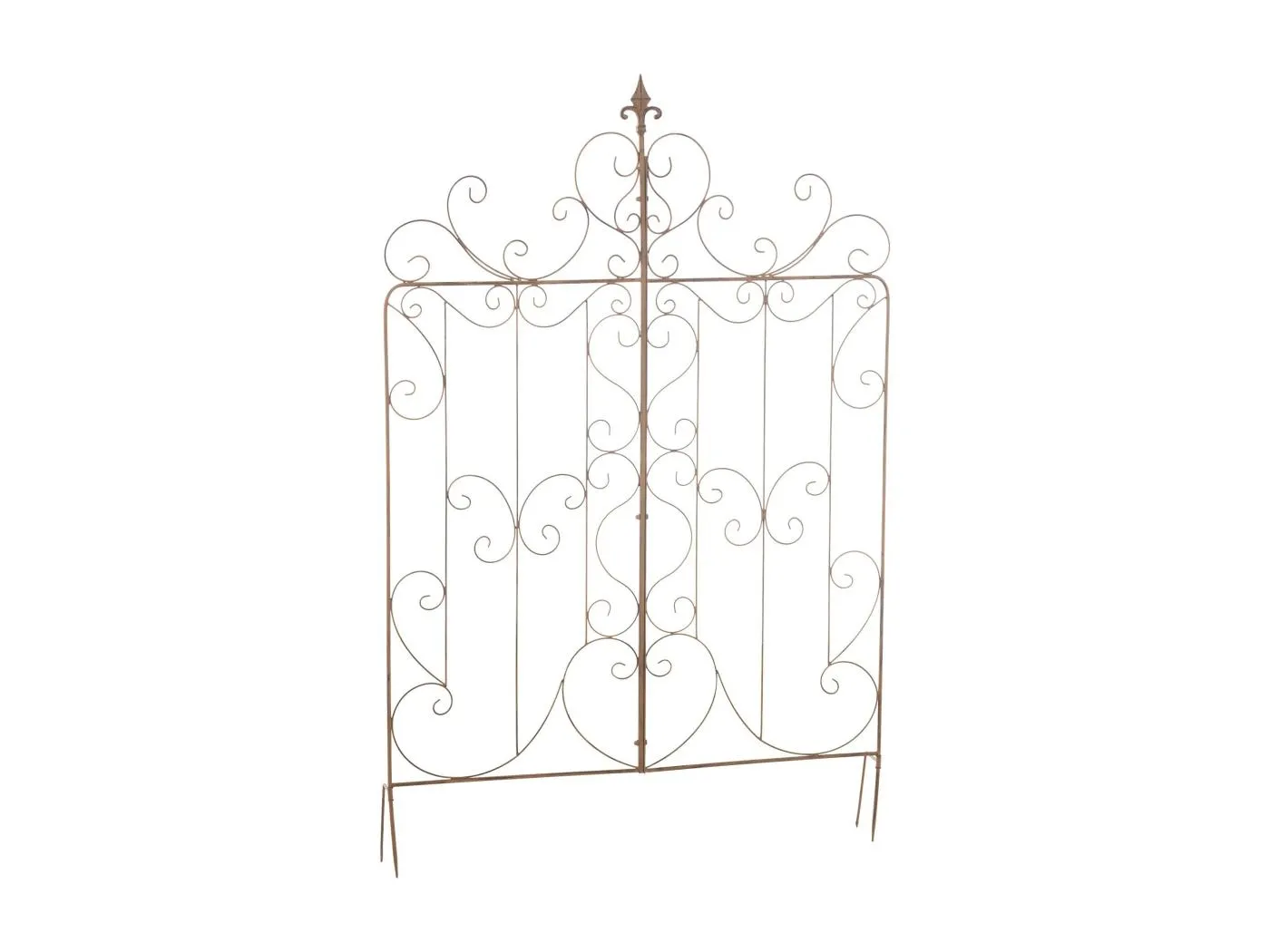 Rankgitter - Metall & natura - antik braun - Mandevilla