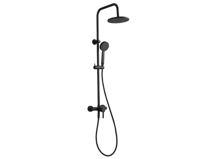 Target Mechanische Duschsäule schwarz Essebagno