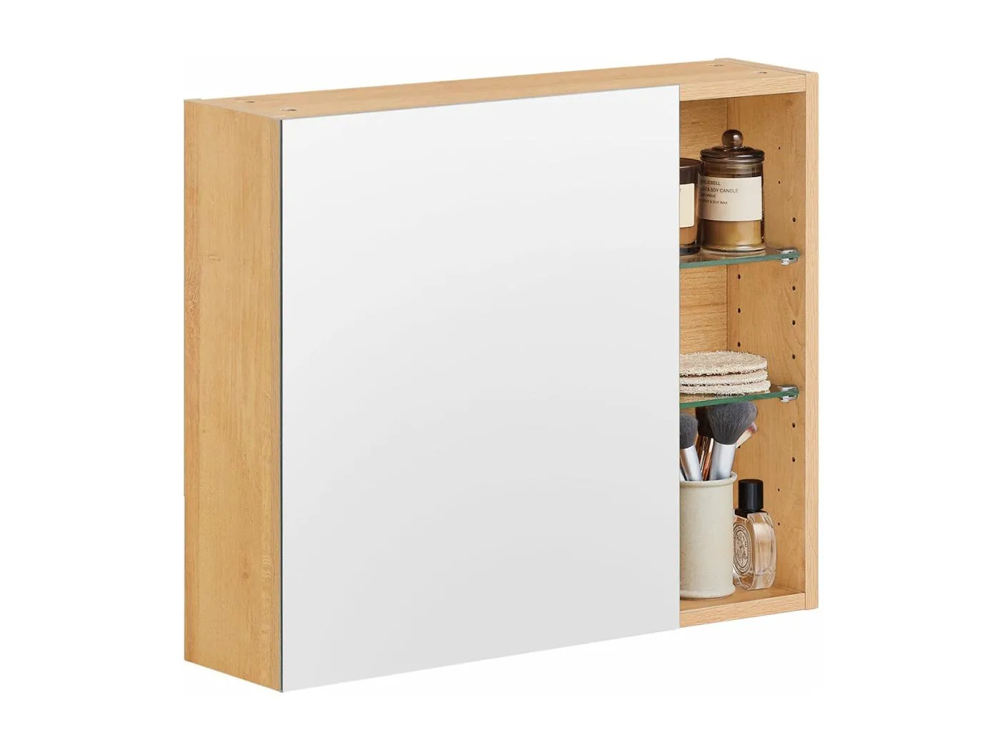 SoBuy Spiegelschrank BZR173-N