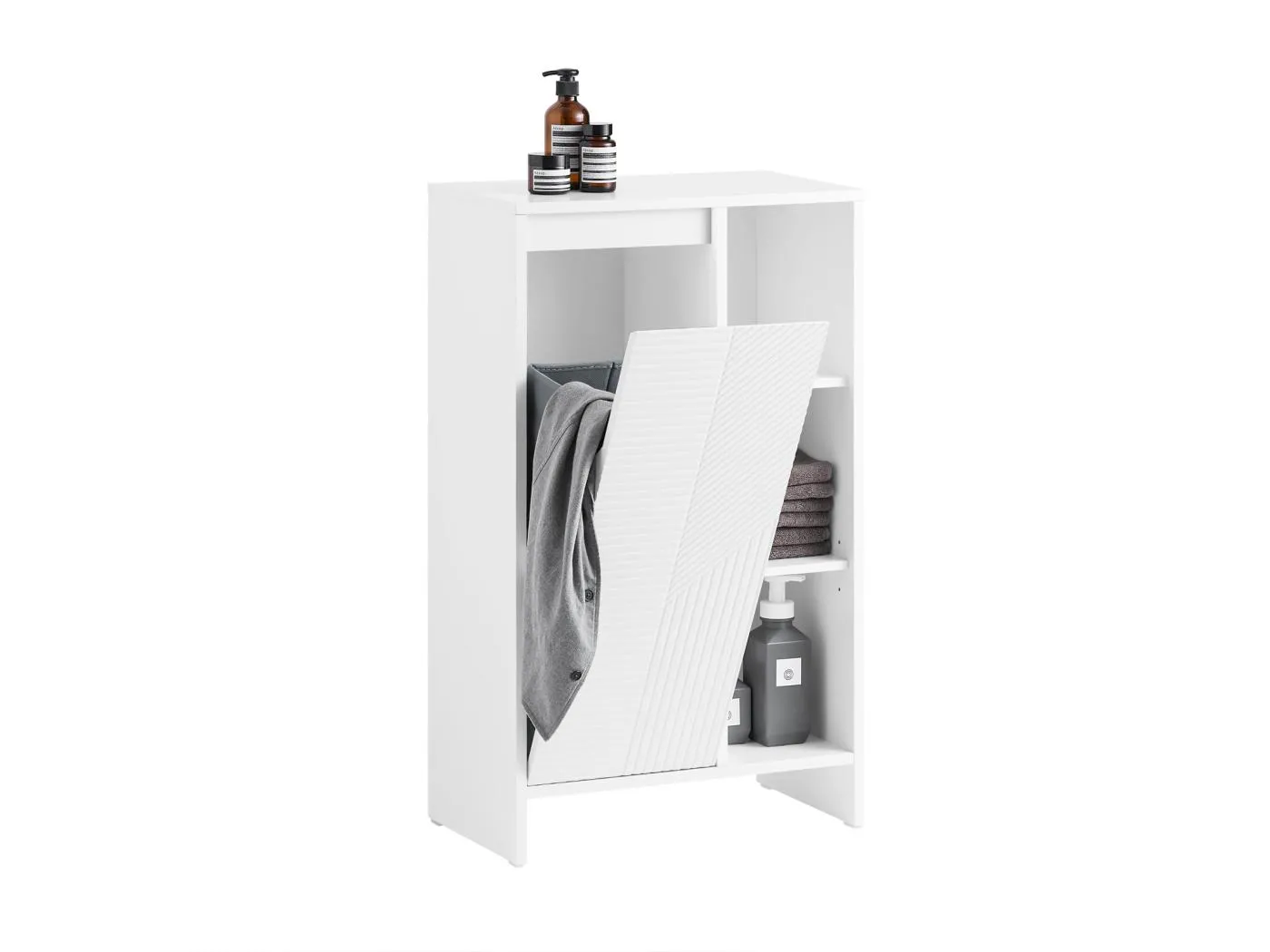 SoBuy Wäscheschrank BZR156-W