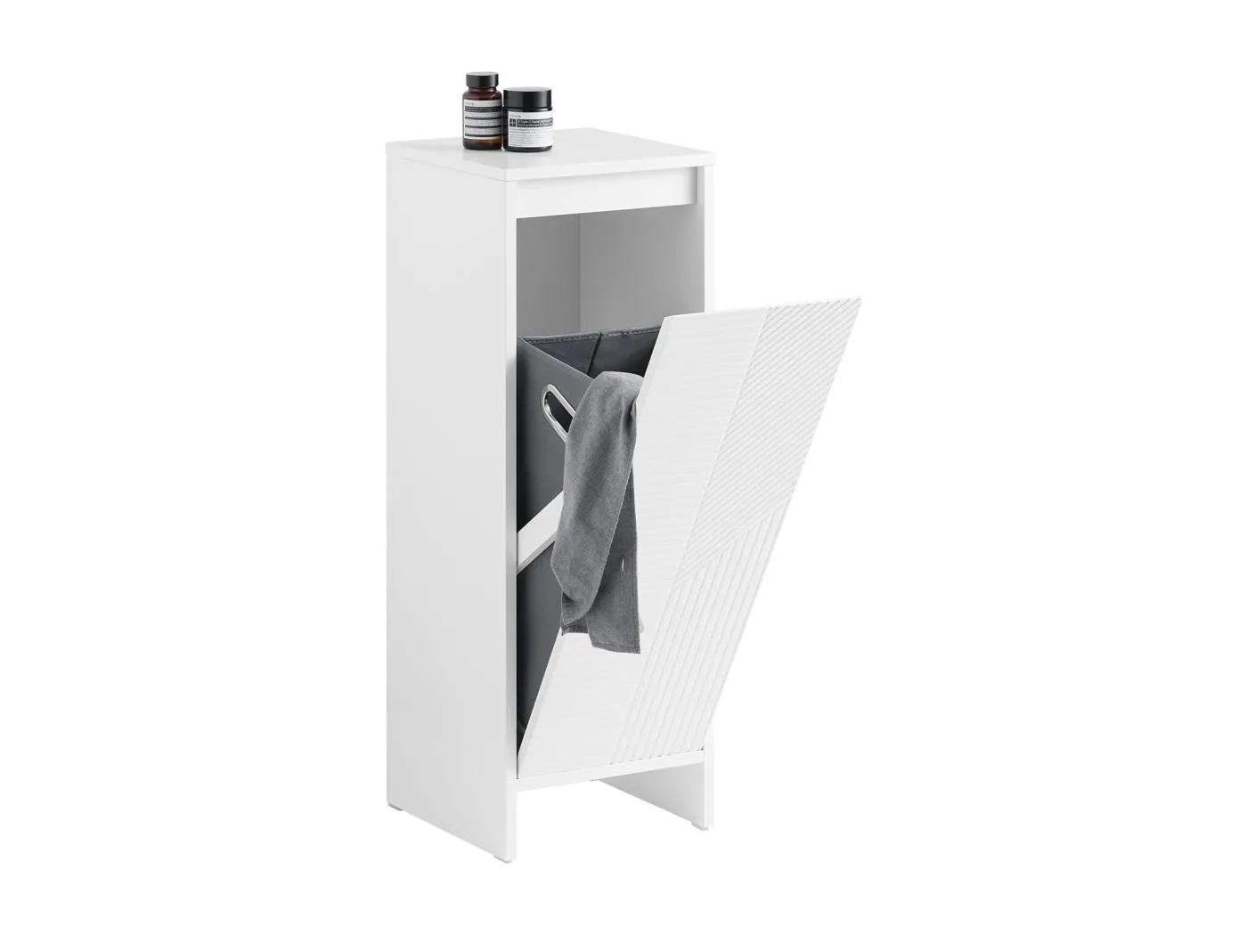 SoBuy Wäscheschrank BZR154-W