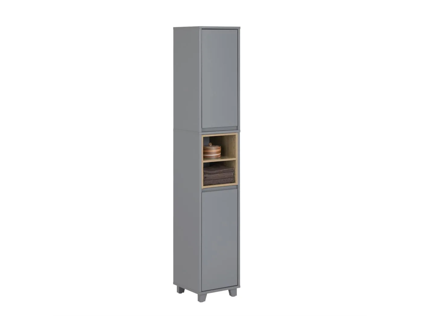 SoBuy Hochschrank BZR147-DG