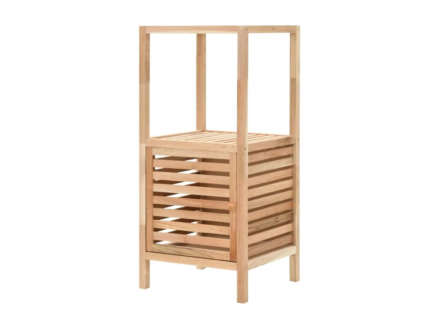 Badezimmerschrank Massivholz Walnuss 39,5x35,5x86 cm