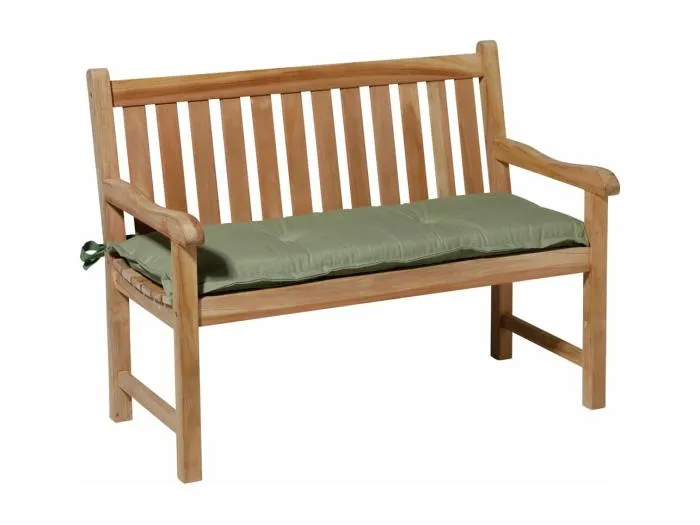 Bankauflage Panama 120x48 cm Salbeigrün