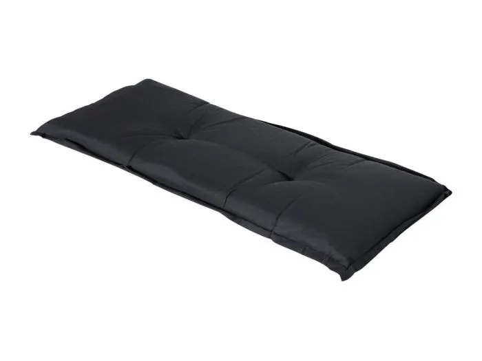 Bankauflage Basic 120x48 cm Schwarz
