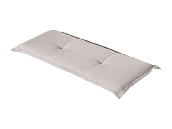 Bankauflage Panama 150x48 cm Hellbeige