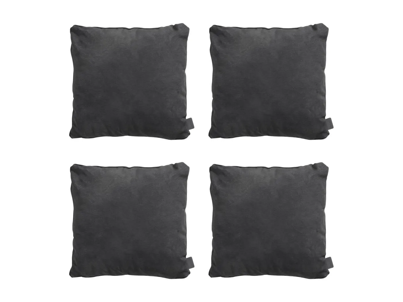 Dekokissen Panama schwarz - Ca. 60x60 cm - 4er Set
