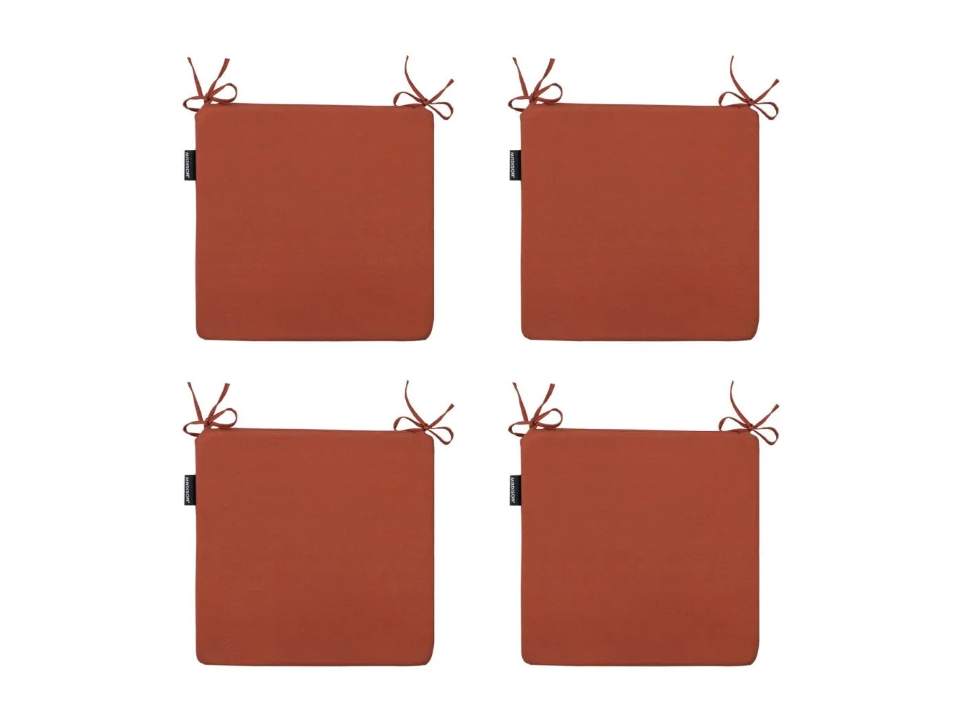 Sitzkissen Panama terra - Ca. 40x40 cm - 4er Set