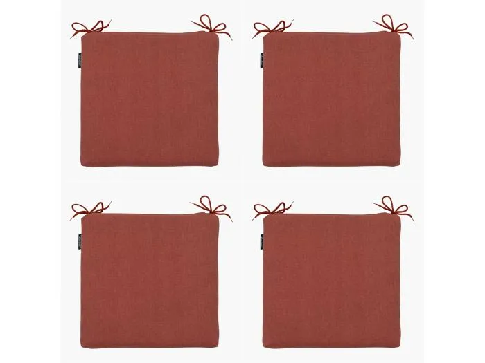 Sitzkissen Terra Canvas eco+ - Ca. 40x40 cm - 4er Set