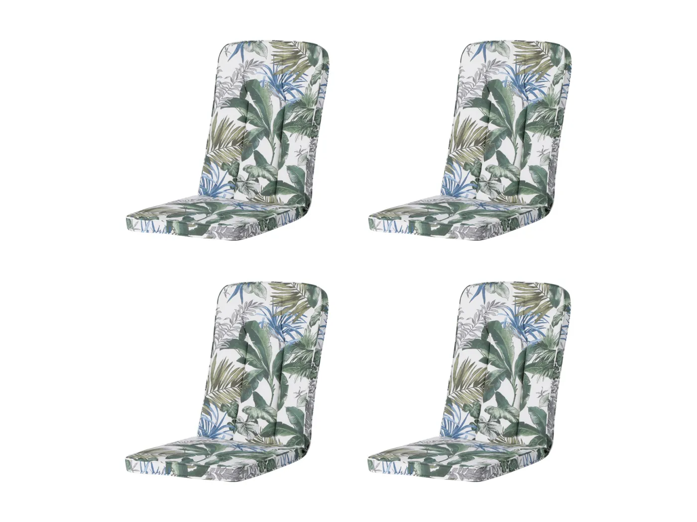 Gartenkissen Excelsior/Primero/Balero Bliss blau - Ca. 110x48 cm - 4er Set