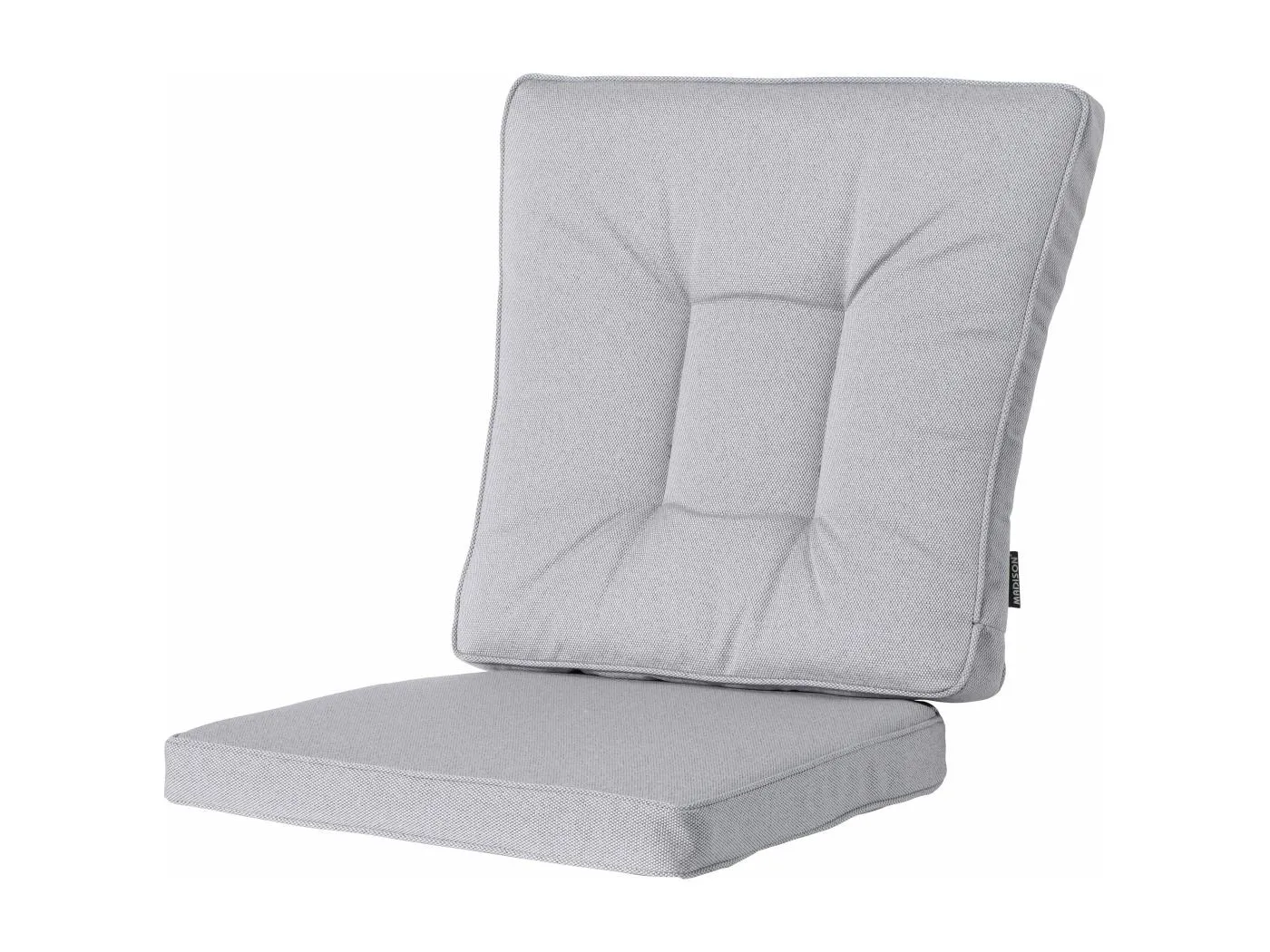 Rattan-Essgruppe Outdoor Manchester hellgrau - ca. 95x46 cm