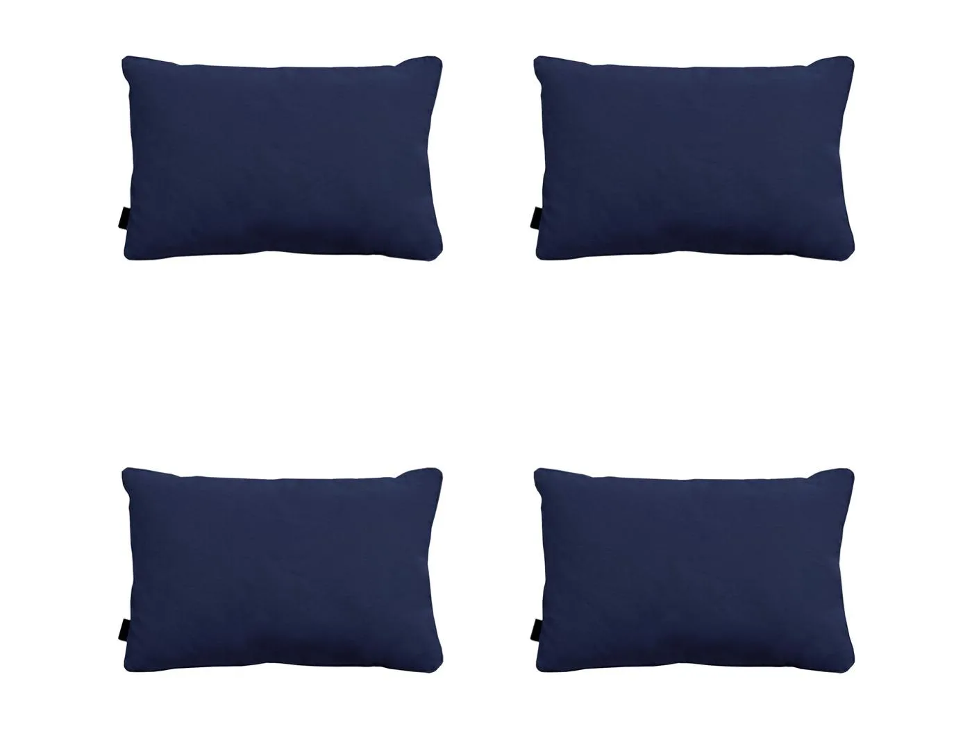Dekokissen Panama indigo - Ca. 40x60 cm - 4er Set