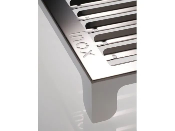 Edelstahl Grillrost, Maße der Grillfläche: 35 ( ⟷ ) 35 ( ⤢ ) cm, speziell für Fleisch, ABRASAME