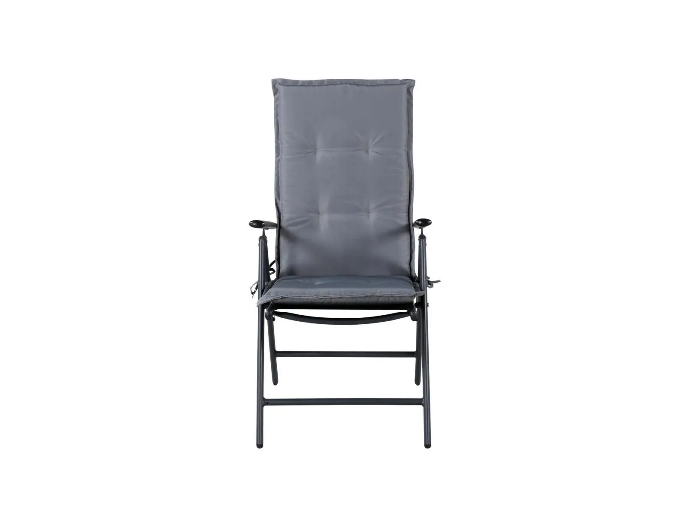 Cushio Gartenkissen bis 5 Pos. Sessel grau.