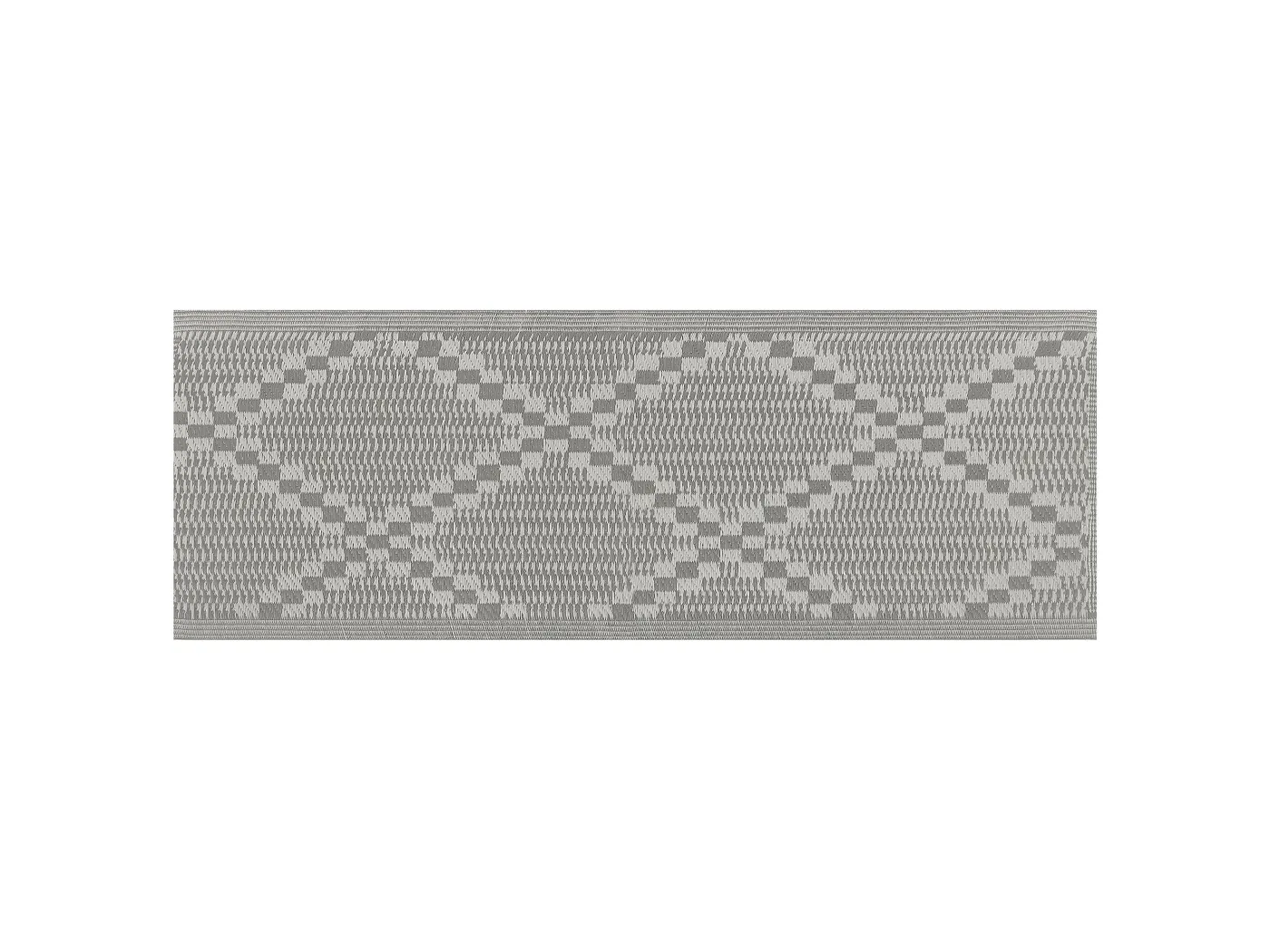 Outdoorteppich JALNA 60 x 105 cm Grau