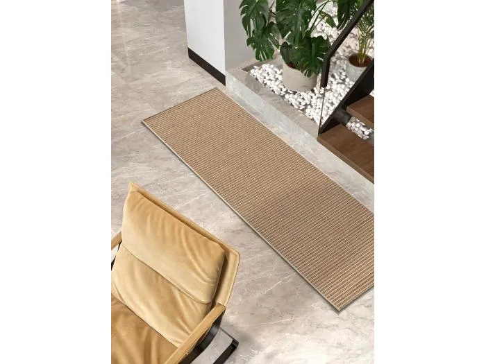 Indoor-Outdoor Teppich - natürlich - beige - 48x200 cm - NATURA