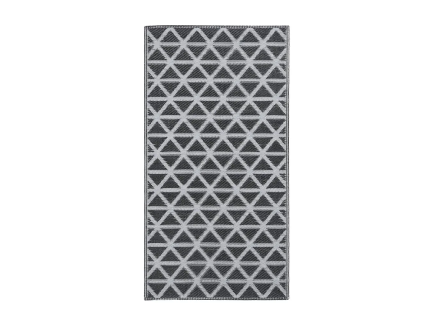 Seran  Outdoor-Teppich ARAKIL Schwarz 190x290 cm PP