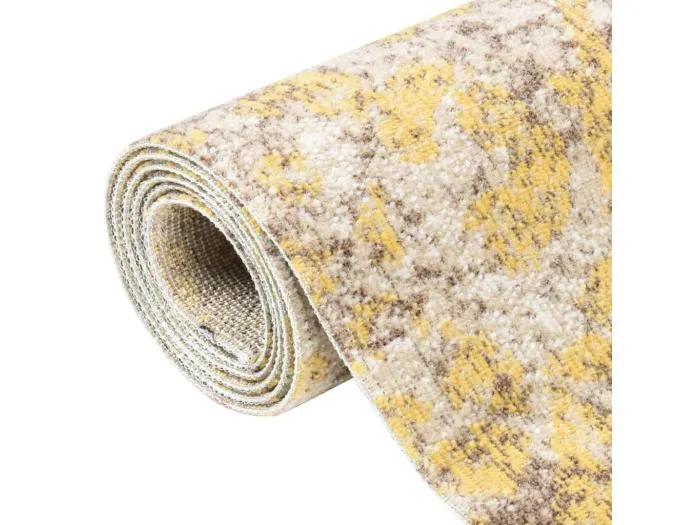 Casey  Outdoor-Teppich Flachgewebe 80x150 cm Gelb