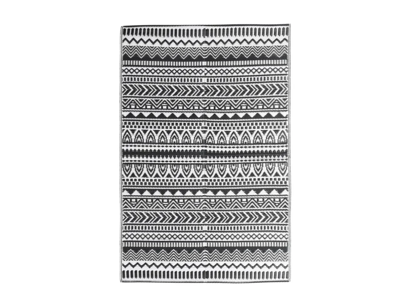 Seran  Outdoor-Teppich ARAKIL Schwarz 140x200 cm PP